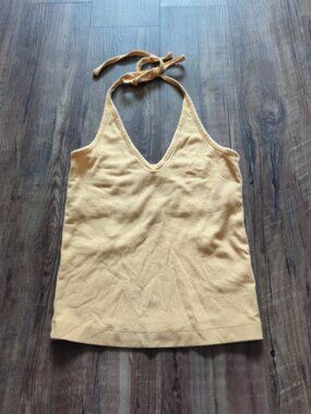 Old Navy Ribbed Halter Tank Top